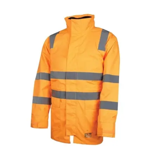 Picture of Tru Workwear, VIC Rail 4 In 1 Oxford Jacket